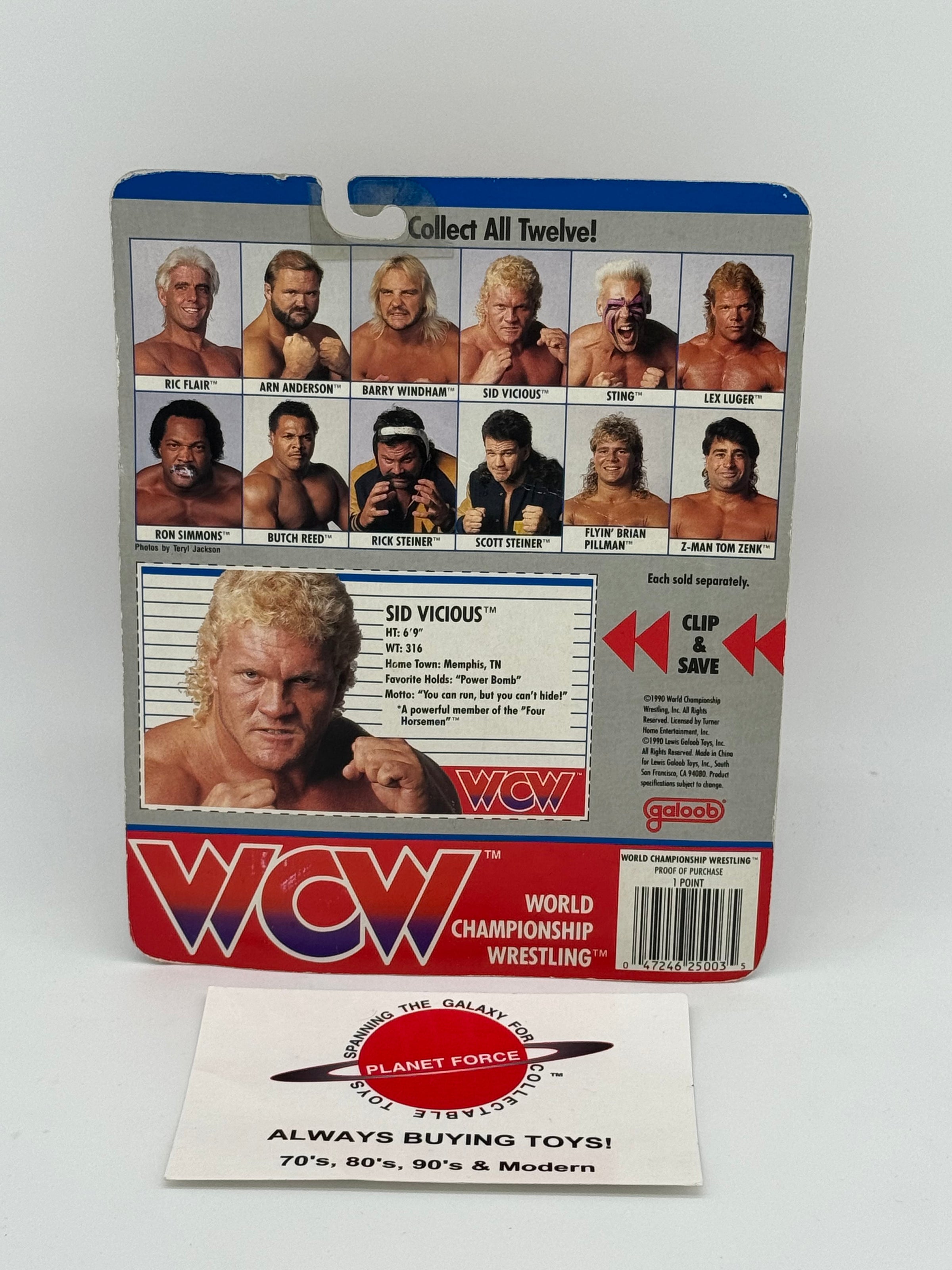 WCW GALOOB プロレスフィギュア まとめ売り 6体セット スポーツ