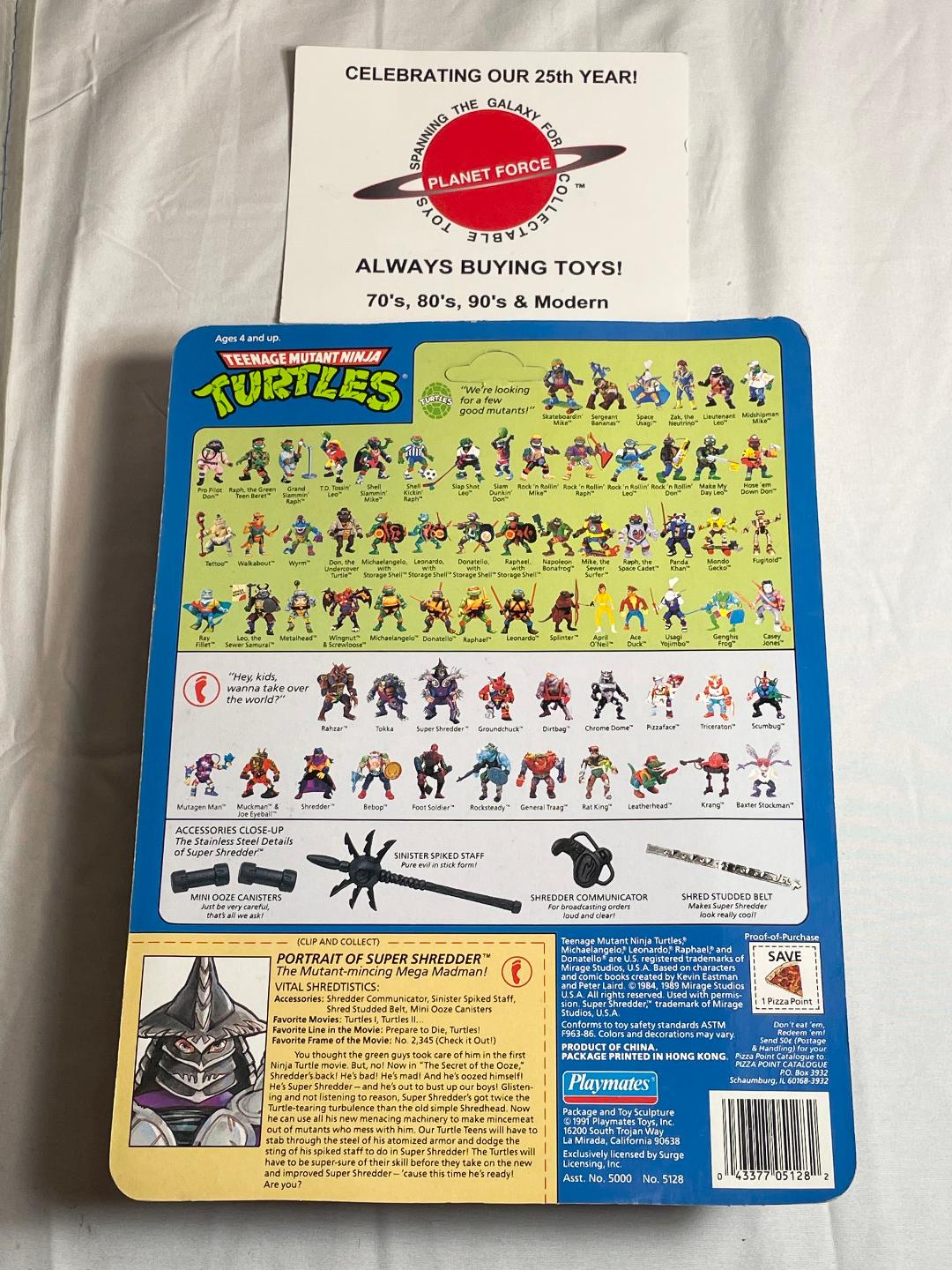 Super Shredder MOC TMNT Vintage Ninja Turtles Figure NEW | Planet