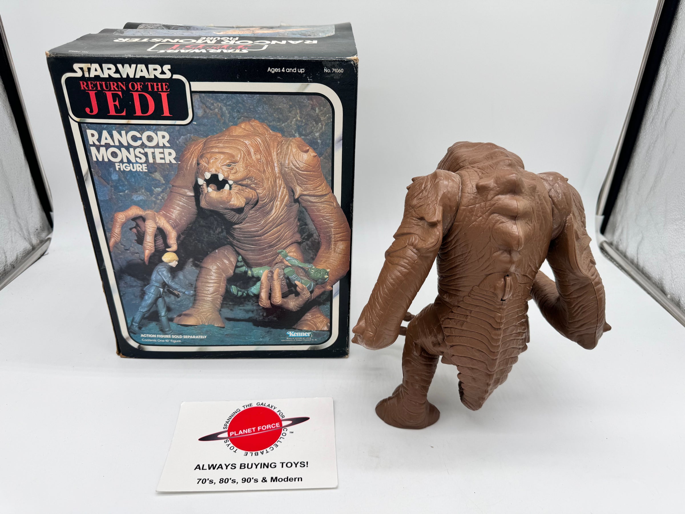 Rancor Monster Complete w/ Box & Inserts Vintage Star Wars