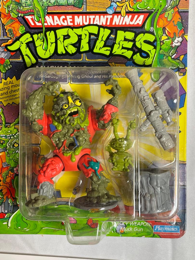 1990 Muckman & Joe Eyeball MOC TMNT Vintage Ninja Turtles