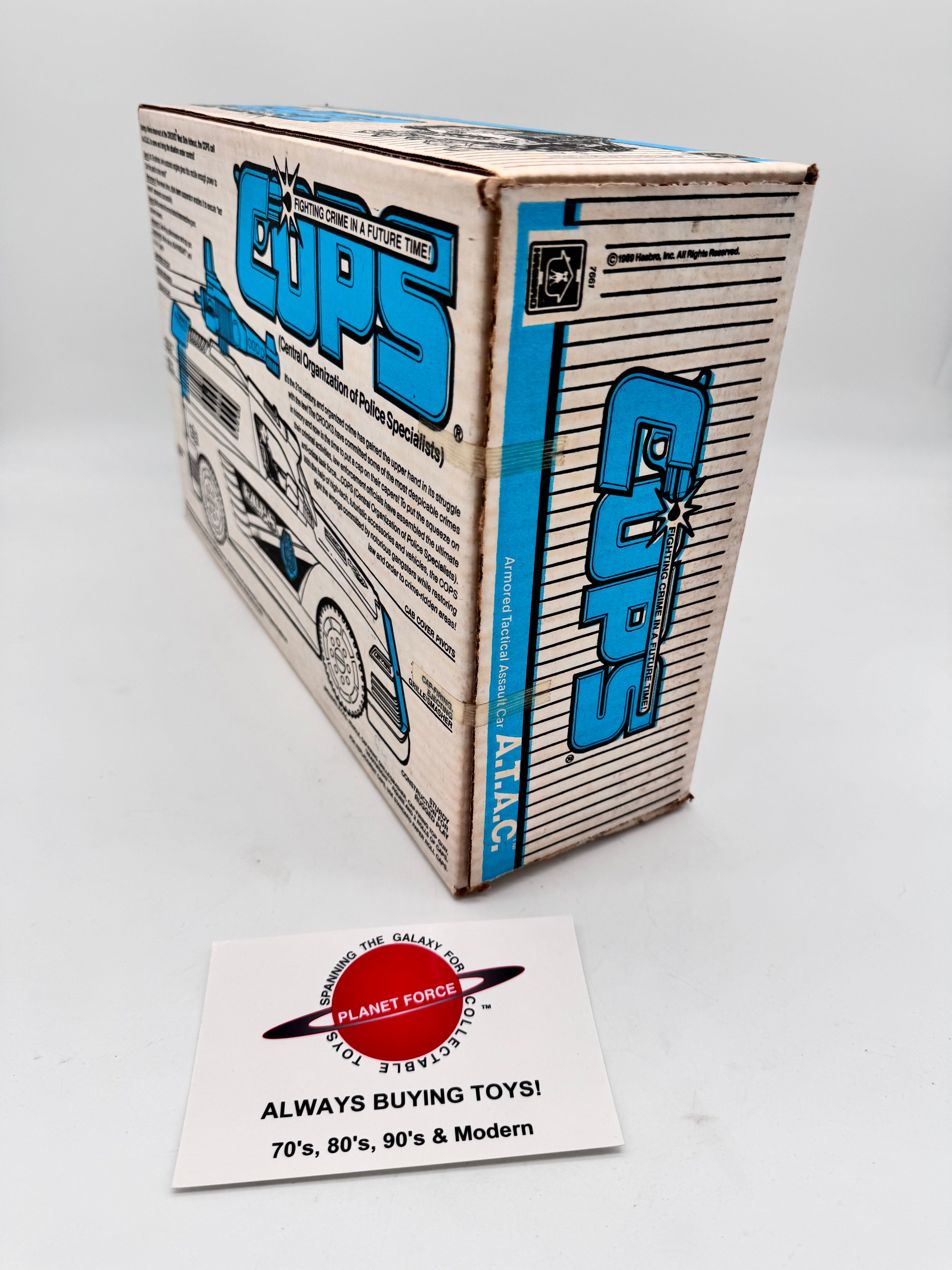 Jouet C.O.P.S. & Crooks - A.T.A.C. Armored Tactical Assault Car - Hasbro NEUF