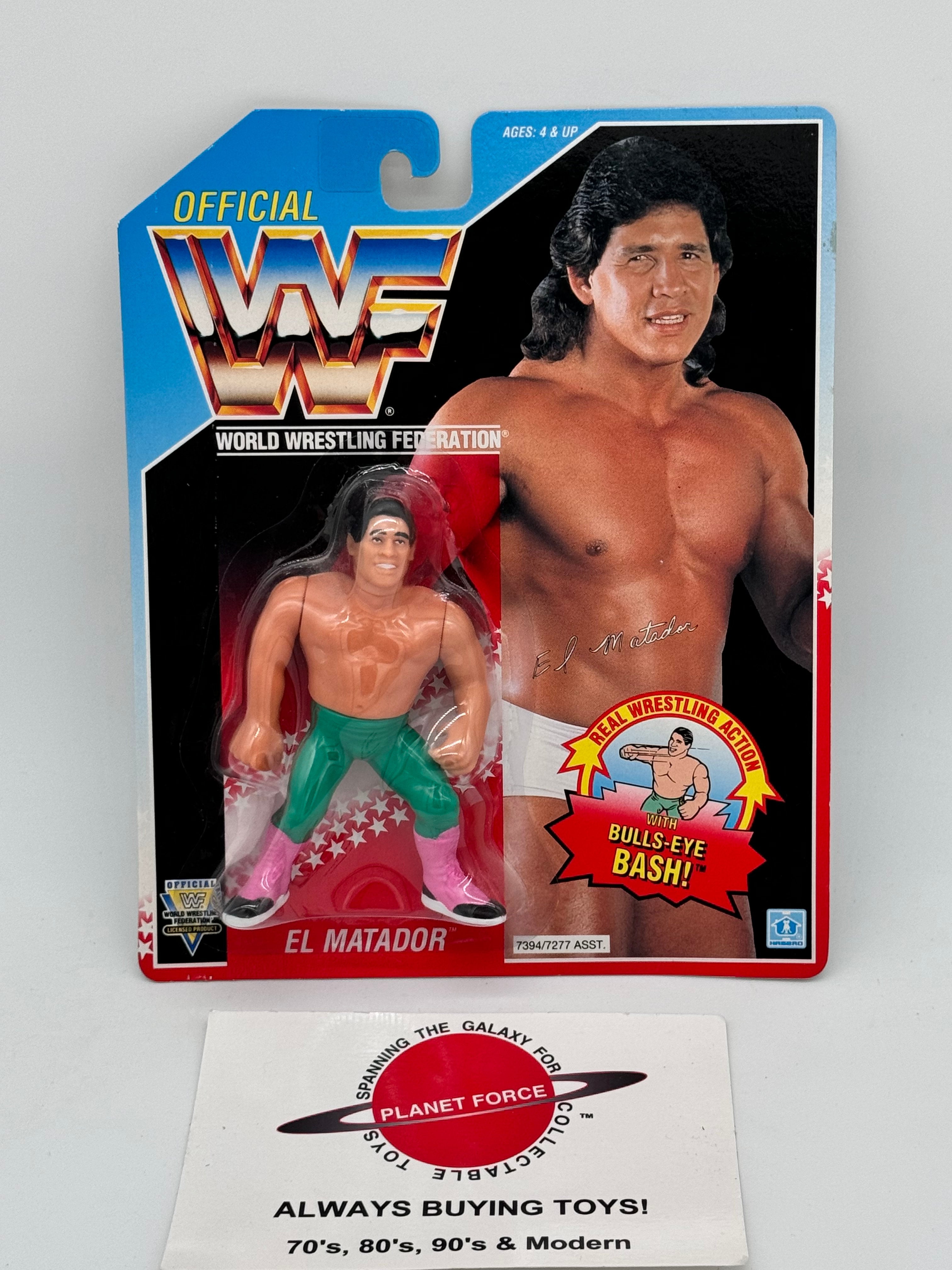El Matador Tito Santana MOC Vintage WWF Hasbro Wrestling