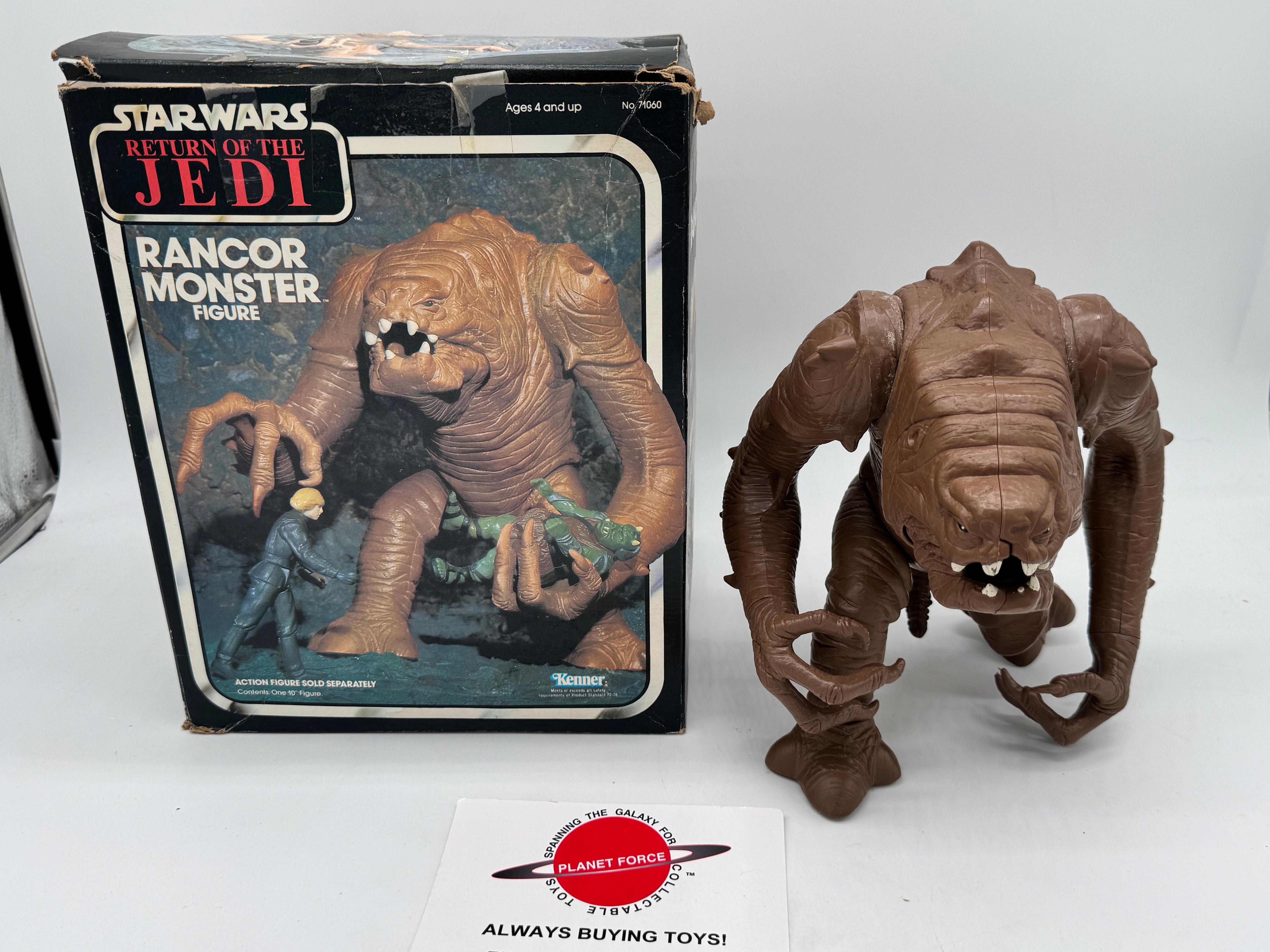 Rancor Monster Complete w/ Box & Inserts Vintage Star Wars