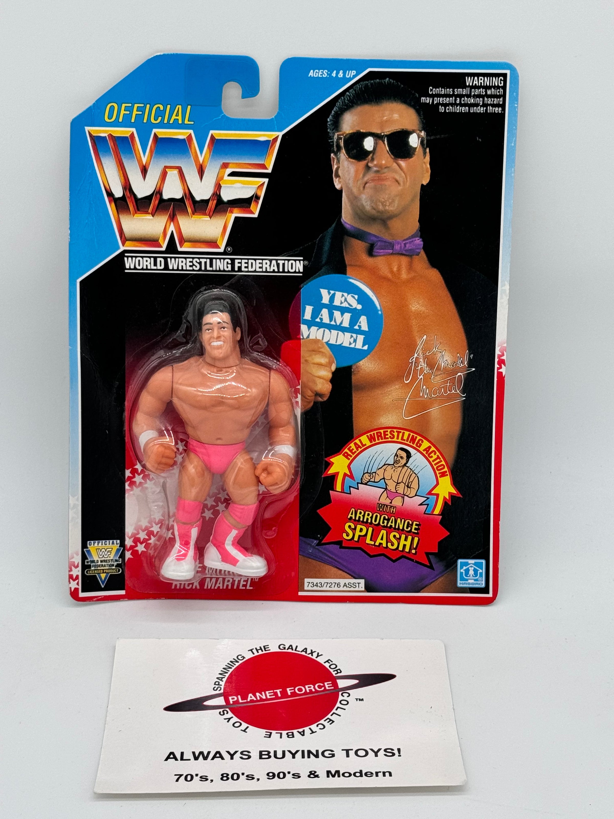Rick The Model Martel MOC Vintage WWF Hasbro Wrestling