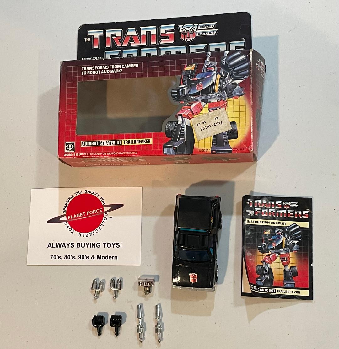 Trailbreaker Complete w/ Box G1 Transformers Car Figure | Planet