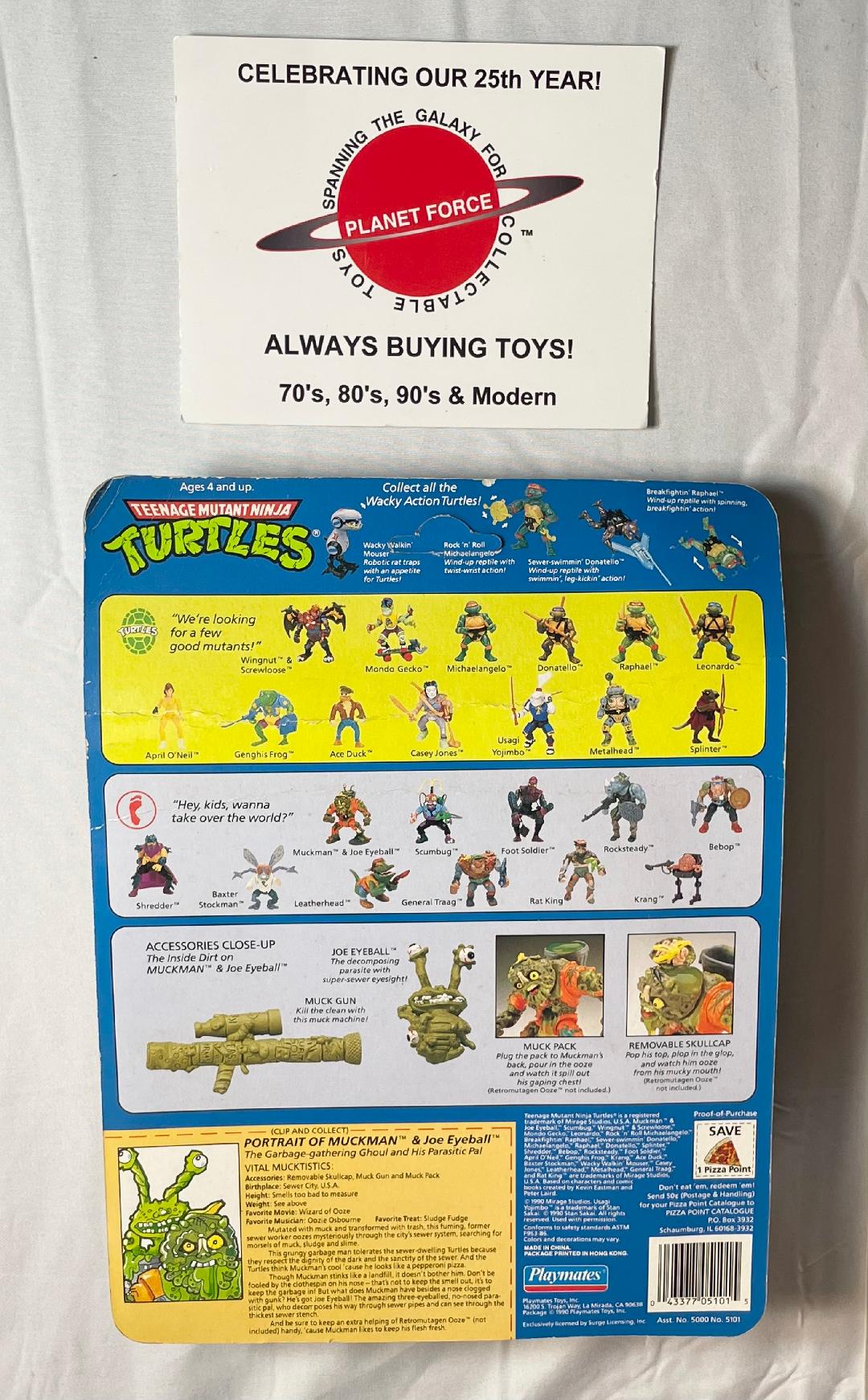 値引き中　タートルズ　Muckman & Joe Eyeball 値引き中 タートルズ Muckman & Joe Eyeball teenage mutant