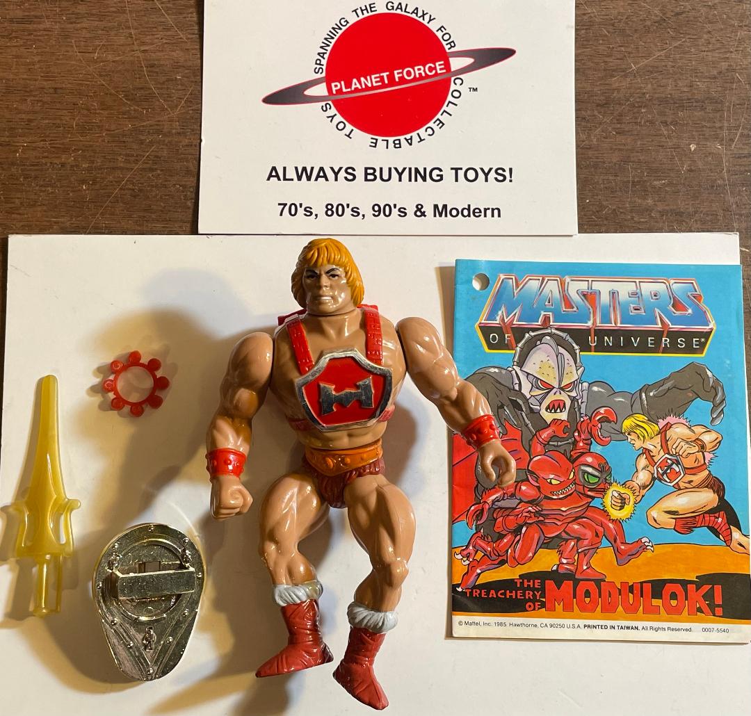 Thunder Punch He-Man Complete - Vintage He-Man Action Figure on sale