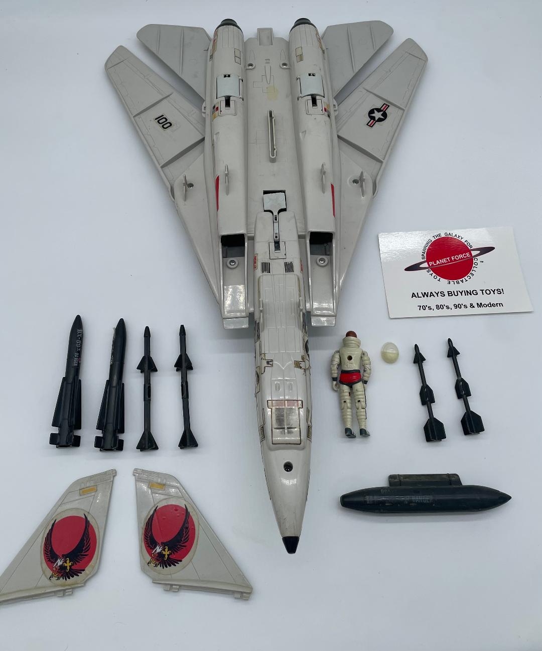 GI Joe outlets - Skystriker + Ace (Complete)