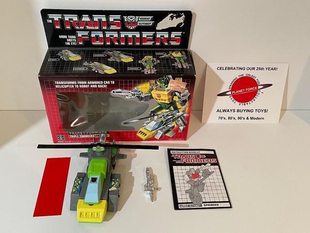 Complete Transformers® G1 F1 Dasher SKU 339066   -  Largest selection & best prices on new used and vintage Transformers®  figures and toys