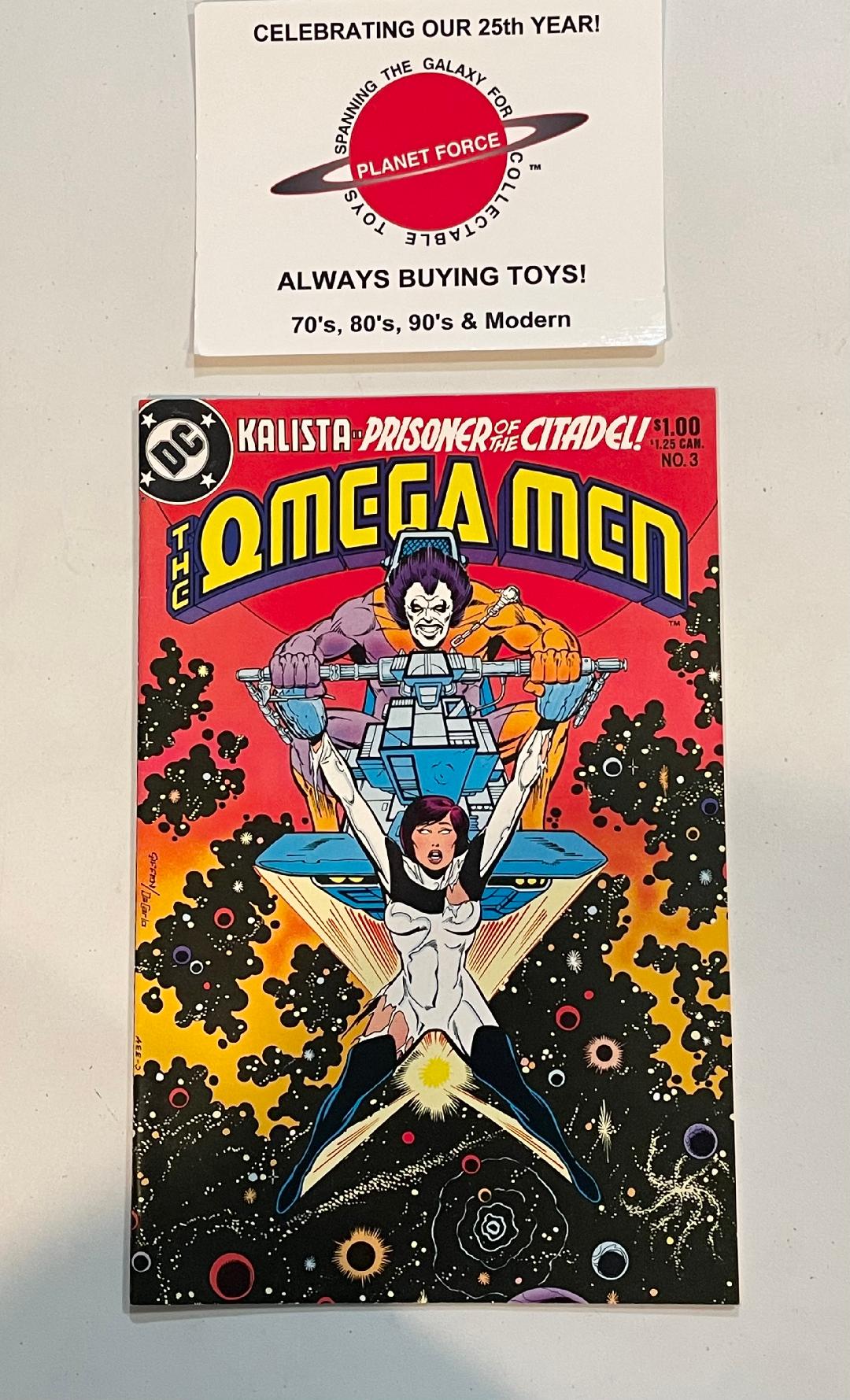 COMIC Omega Man 3 1st Appearance Of Lobo 1983 DC Comics